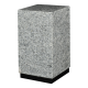 URNE PERSONNALISABLE GRANIT GRIS DU TARN GRANDE vue 1