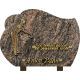 Plaque forme bronze pétanque 18x25cm vue 1