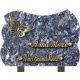 Plaque forme bronze papillon 18x25cm vue 1