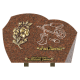 Plaque forme sablage brouette 35x25cm vue 1