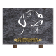 Plaque rectangle motif chien 25x18cm   vue 1