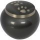 Urne chertsey noire grise - grand chien vue 1