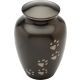 Urne jarrow noire - grand chien vue 1