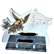 Plaque plexiglas notes musique 25x35cm vue 1