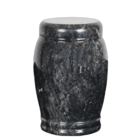 URNE HORUS MARBRE NOIR