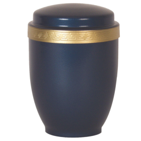 urne frise bleue