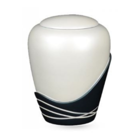URNE GLOSSY BLANCHE