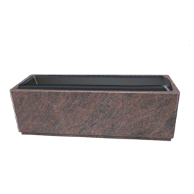Jardinière assemblée 60x20x20cm