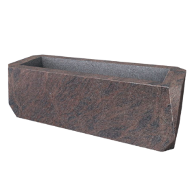 Jardinière massive 8 pans 60x20x20