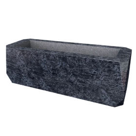 Jardinière massive 8 pans 60x20x20