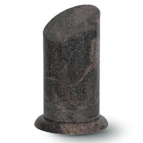 Urne PERSONNALISABLE granit colonne himalaya