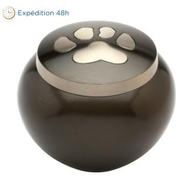 Urne hedon noire grise - grand chien