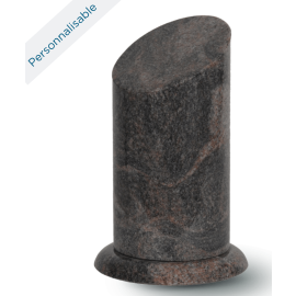 Urne PERSONNALISABLE granit colonne himalaya