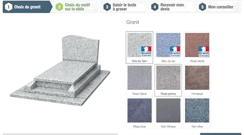 selection de la couleur de granit selection de la couleur de granit
