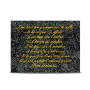 idée de texte pour plaque funéraire personnalisée idée de texte pour plaque funéraire personnalisée