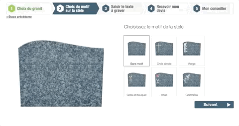choix motif gravé sur la stèle choix motif gravé sur la stèle