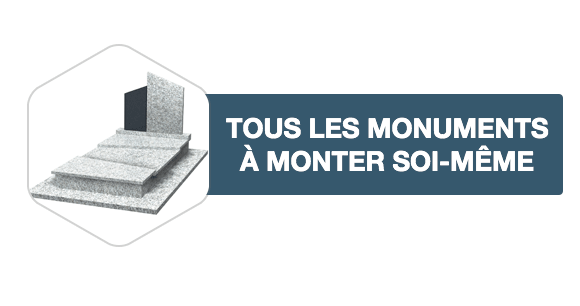 Tous les monuments funéraires à poser soi-même